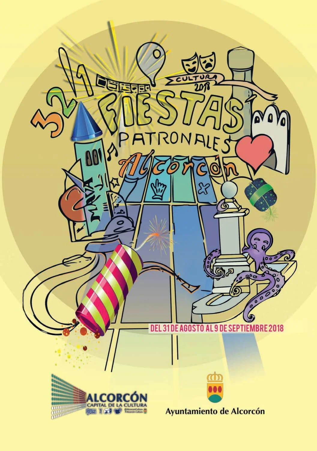 Fiestas patronales en honor a Nuestra Señora de los Remedios Coronada 2018 Alcorcón